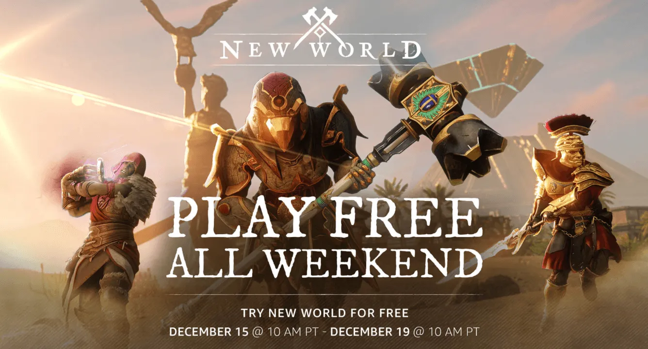 Try New World For free announcement banner